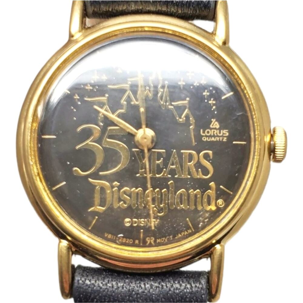 Disney Parks Disneyland 35 Years Celebration Vintage Watch